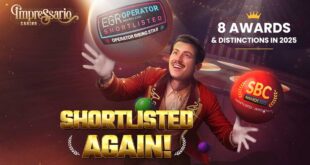 impressario casino shortlisted EGR