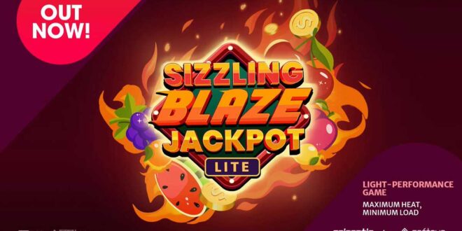 spinmatic sizzling blaze jackpot lite