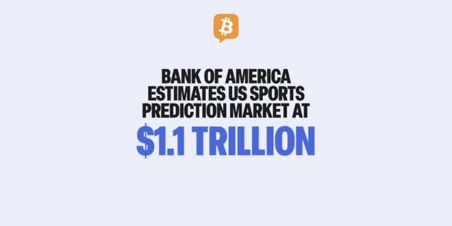 1T Sports Prediction Market Bank of America