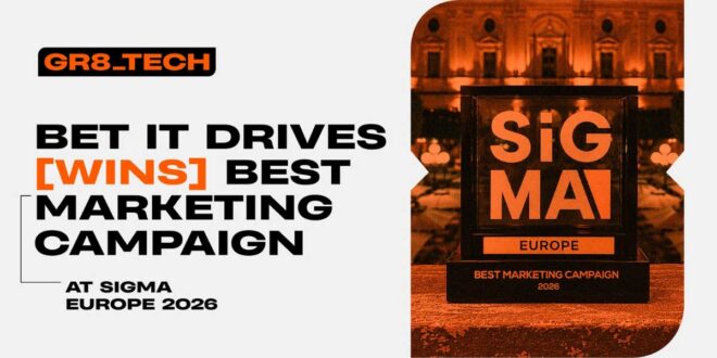 SiGMA Europe Awards 2026 GR8_TECH Bet It