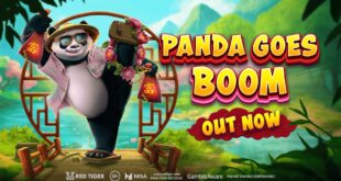 Panda Goes Boom by Red Tiger