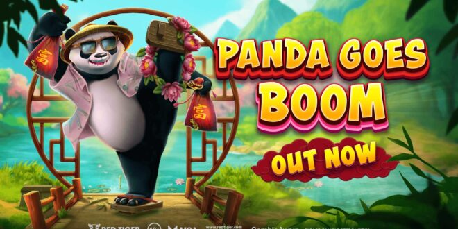 Panda Goes Boom by Red Tiger