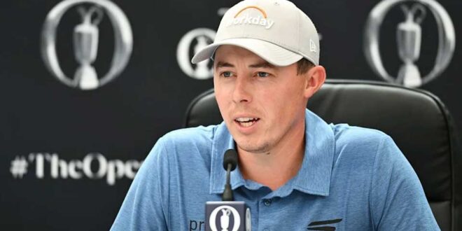 Matt Fitzpatrick Gambling Fan